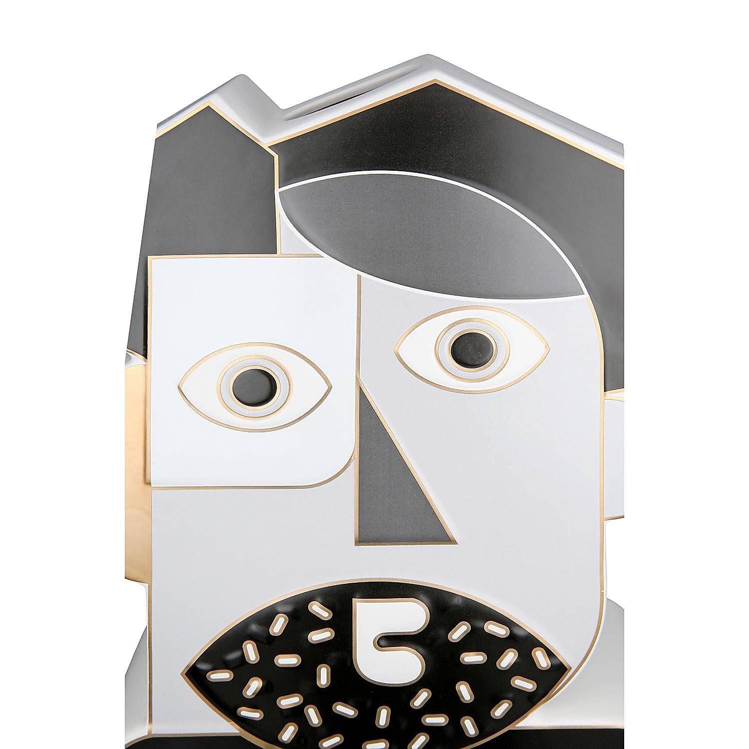 Picasso Vase Ceramic White 4