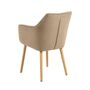 Nicholas Armlehnstuhl Cord Beige 5