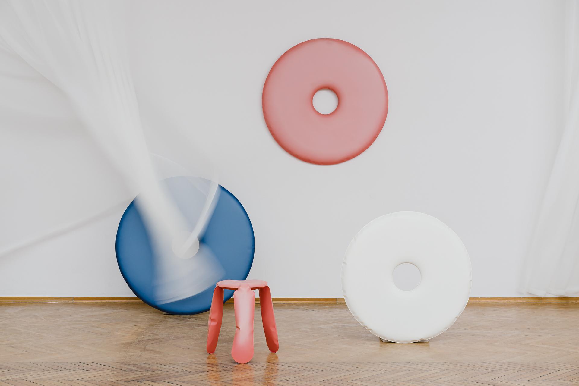 Rondo Spiegel 950  Edelstahl Candy Weiß Matt 2