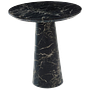 Side Table Polspotten Marble Black 0