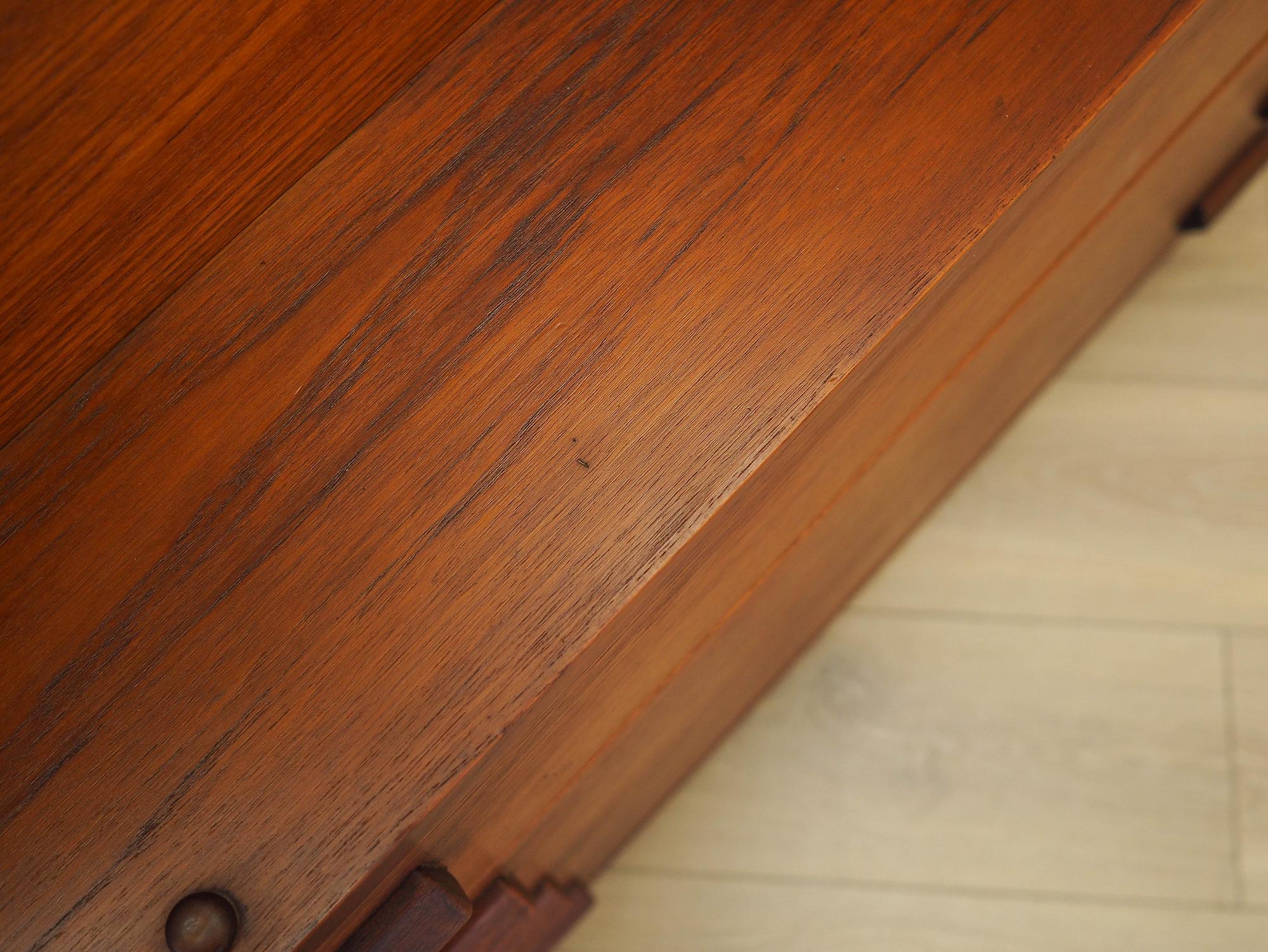 Teak secretary desk 14