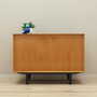Armadio vintage in legno beige anni '70 1