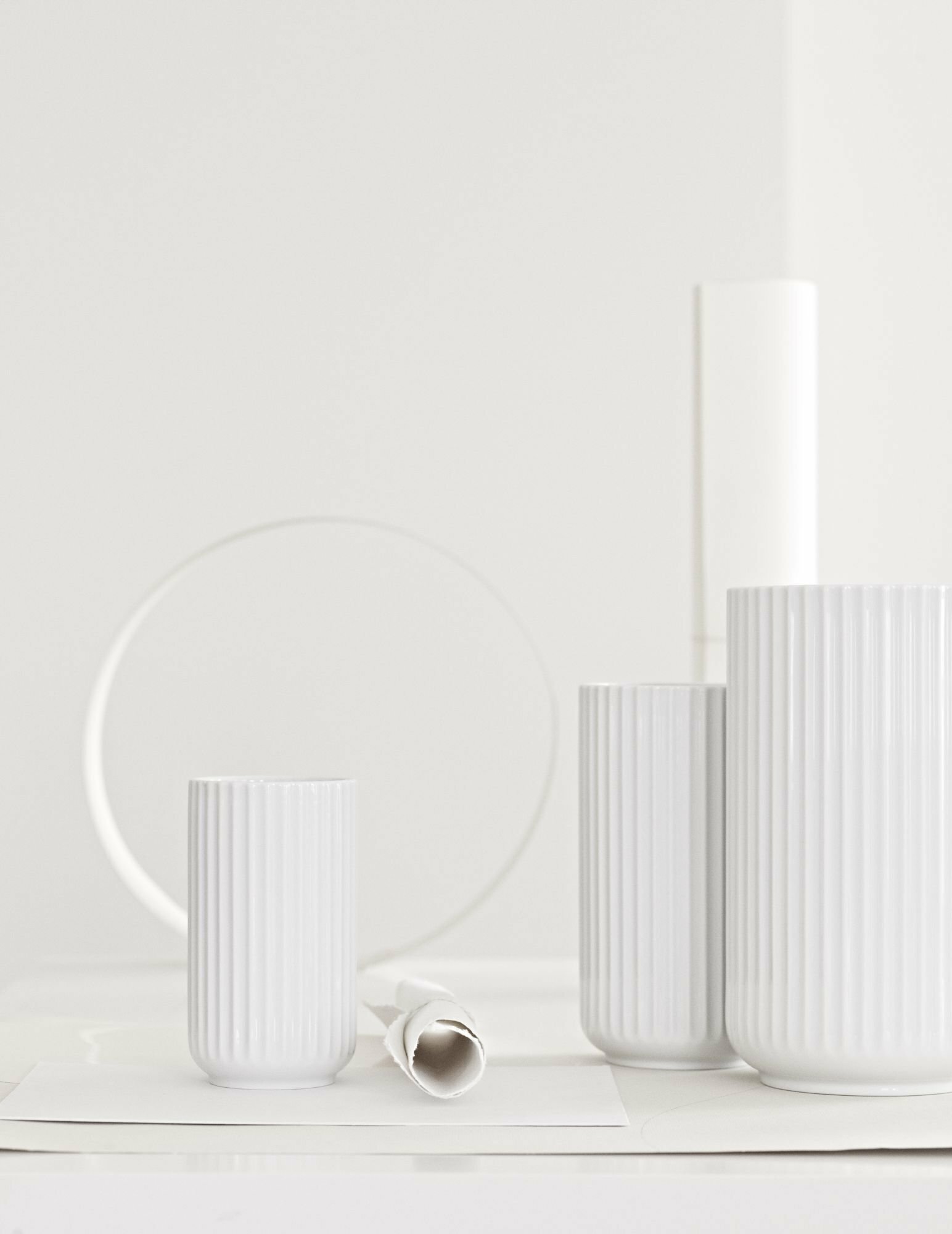 Lyngby Porzellanvase Schwarz 3