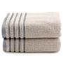 Mayra Bath Towels Cotton Light Brown 1