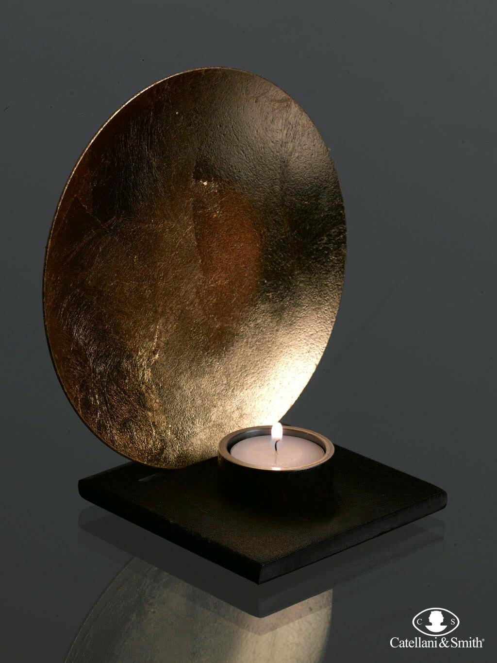 Luna Kerzenständer Gold 1