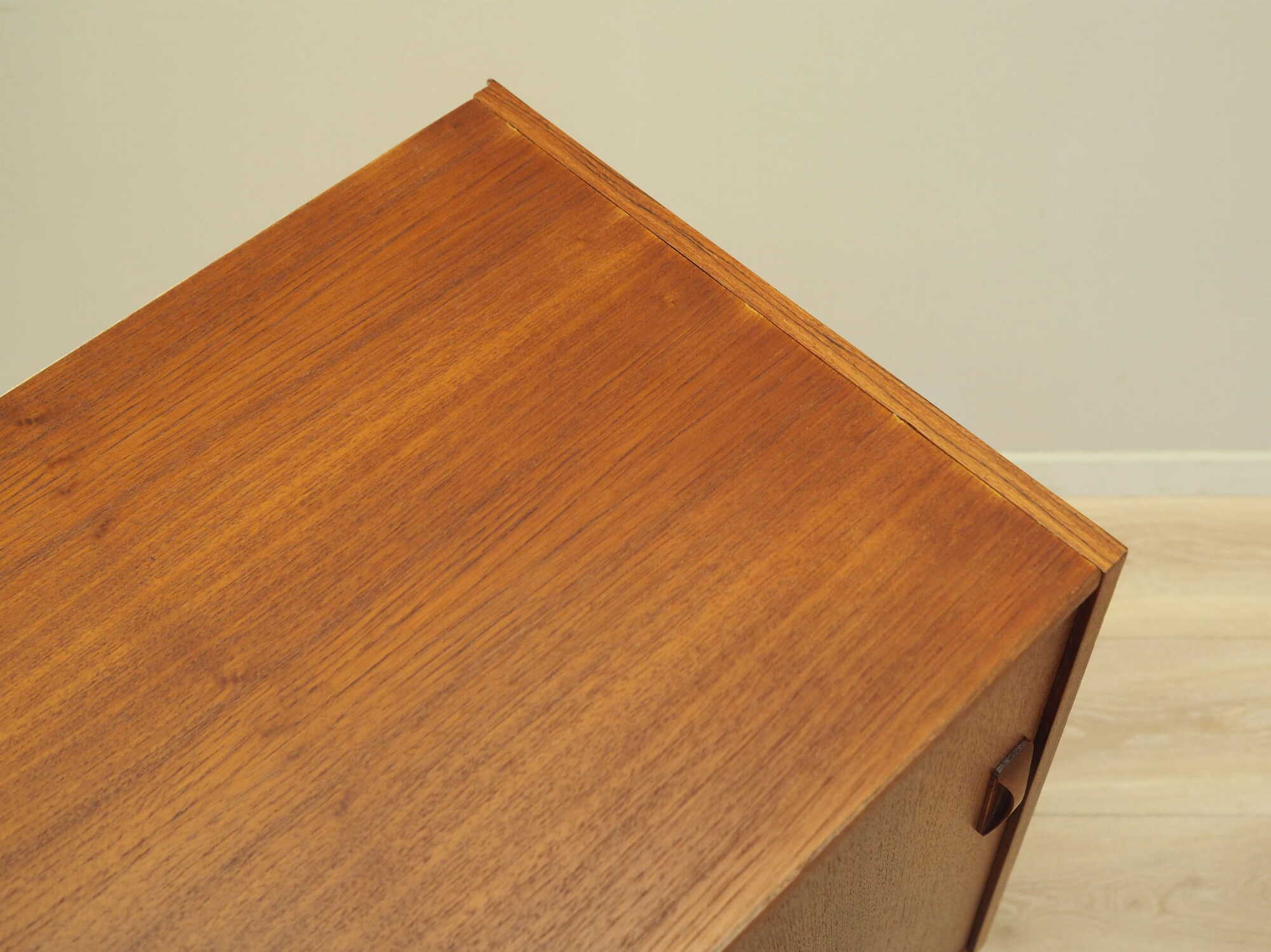 Vintage Schrank Teakholz Braun 1970er Jahre 8