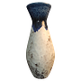 Vintage 432/40 Vase Keramik Blau  0