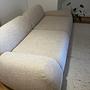 Sofa 3 Sitzer Bouclé Creme  1
