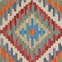 Tappeto Kilim Gashgai Lana Multicolore 3