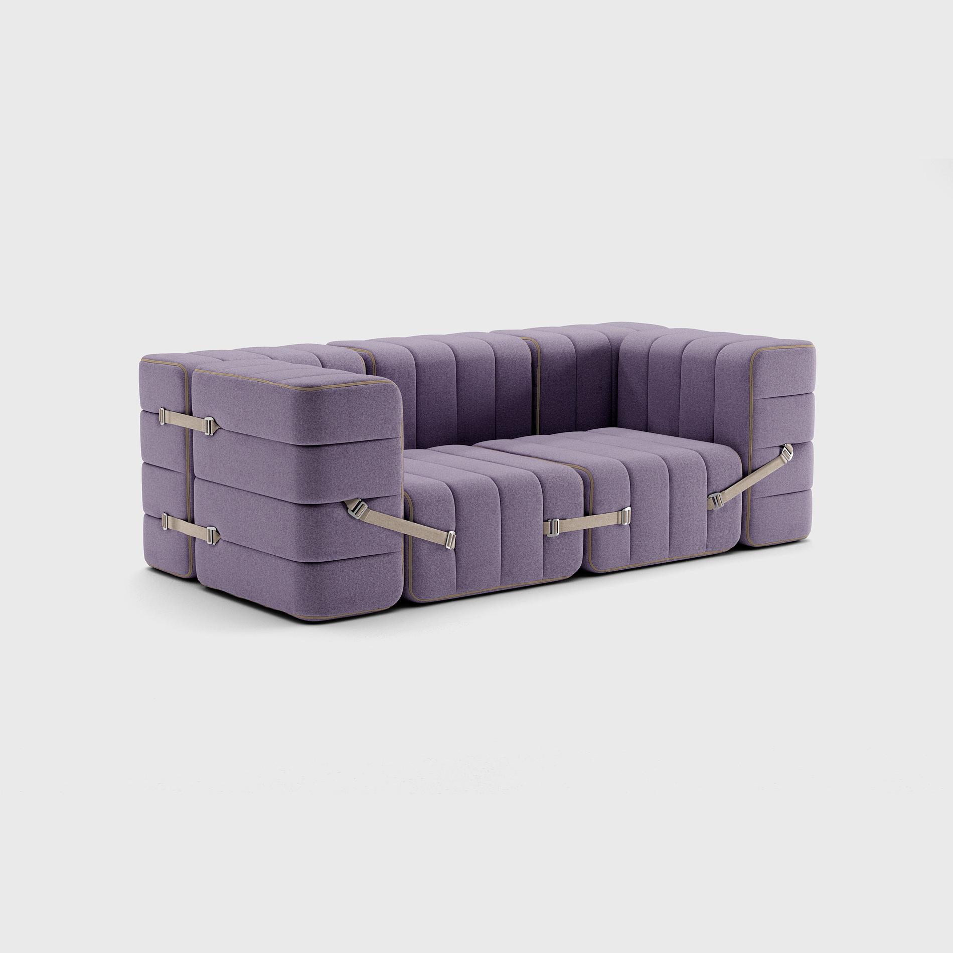 Curt 8 Modular Sofa-Set 2-Sitzer Dama 1