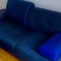 Vitra Polder 2-Sitzer Sofa Stoff Dunkelblau  3