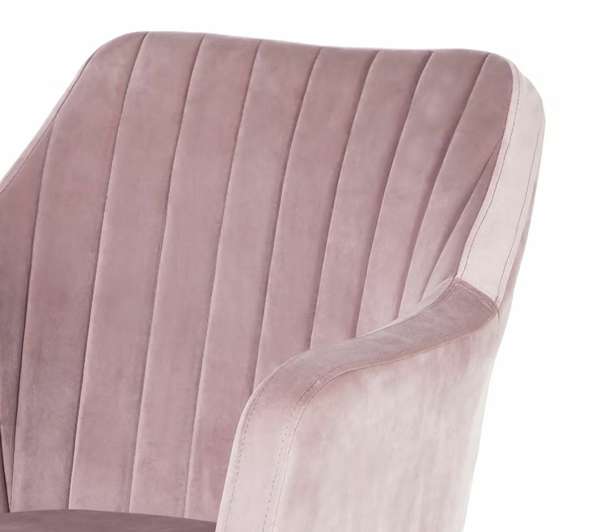 Bürostuhl Textil Metall Pink 4