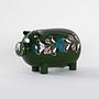 Keramik-Sparschwein 1970er 6