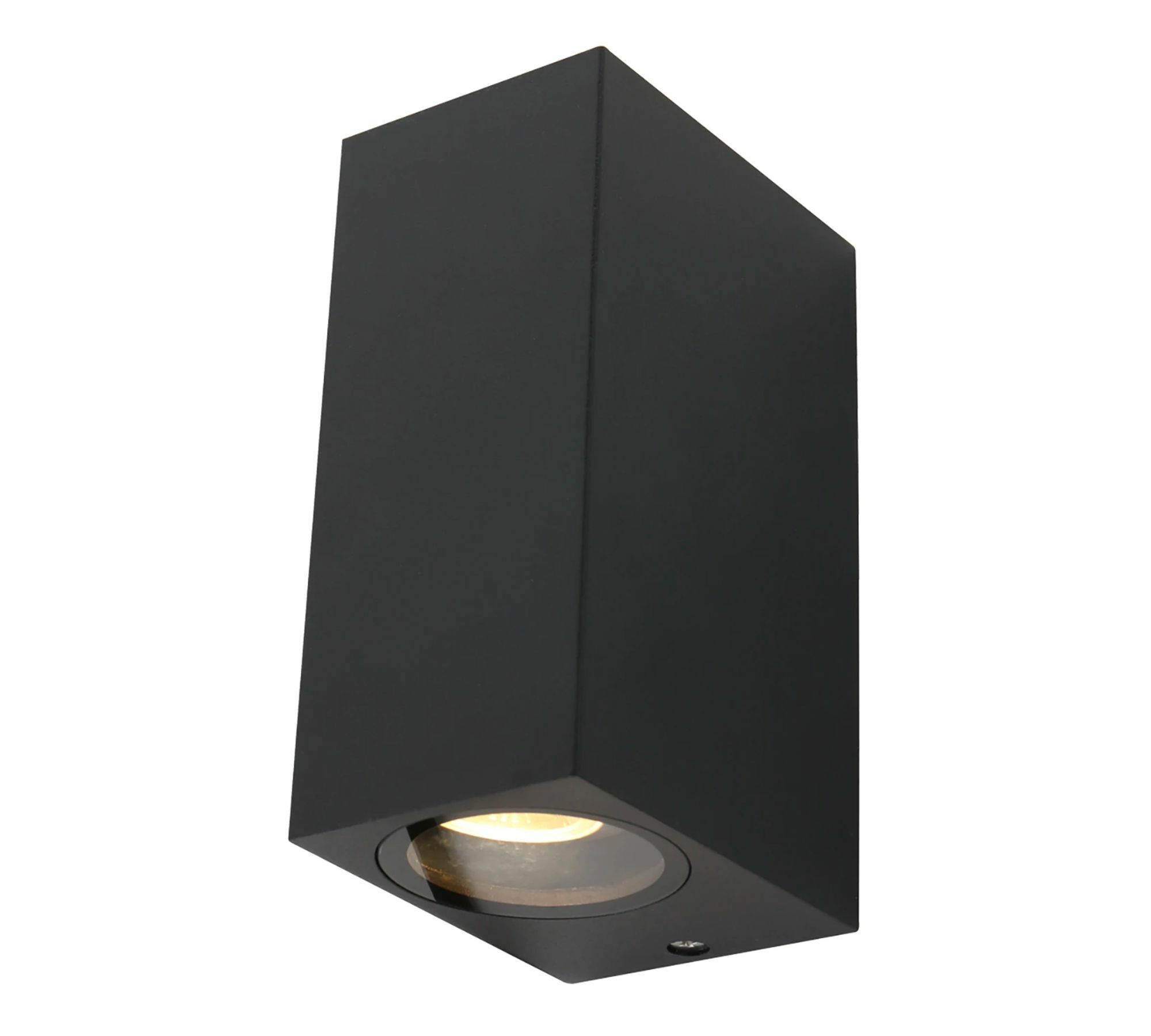Outdoor LED Wandleuchte 2-flammig Aluminium 0