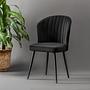 2x Rubi Dining Chair Black 0