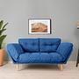 Nina Daybed Schlafsofa 3-Sitzer Parliament Blau 1