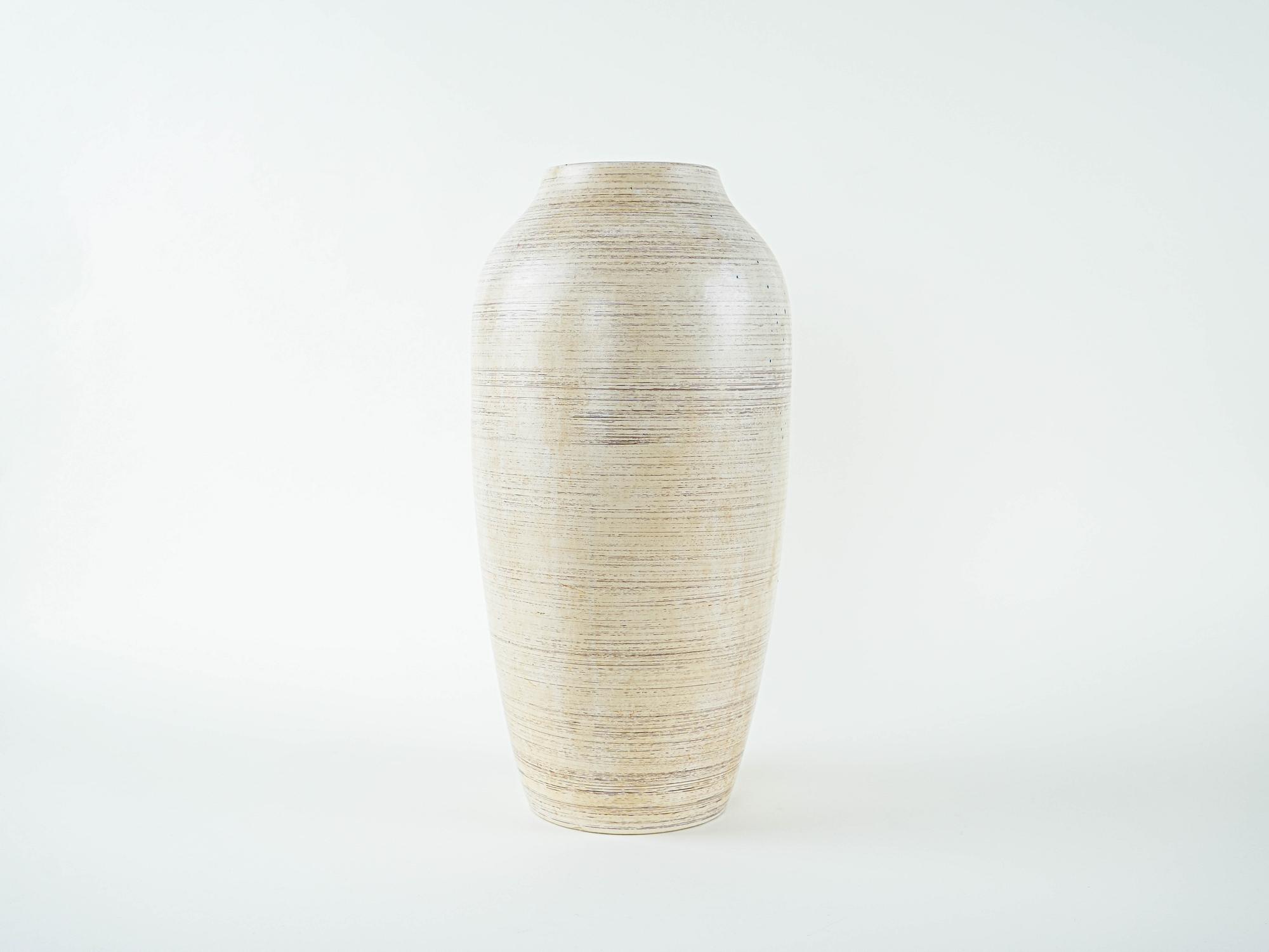 Ceramic vase 1970s 2