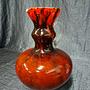 Vase Glas Rot  2