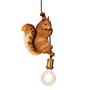 Pendelleuchte Squirrel Polyresin / Polycarbonat 1-flammig 0