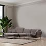 Costor Ecksofa Links Grau 1