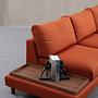 New Tulip Ecksofa 4-Sitzer Orange 1