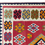 Kilim Gashgai Teppich Rot 1