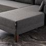 Bella Sofa Chaise Longue Right Anthracite 2
