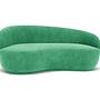 Rose Sofa 2,5-Sitzer Links Moss Grass Green 1