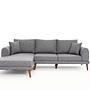 Seren Sofa Récamiere Links Grau 5