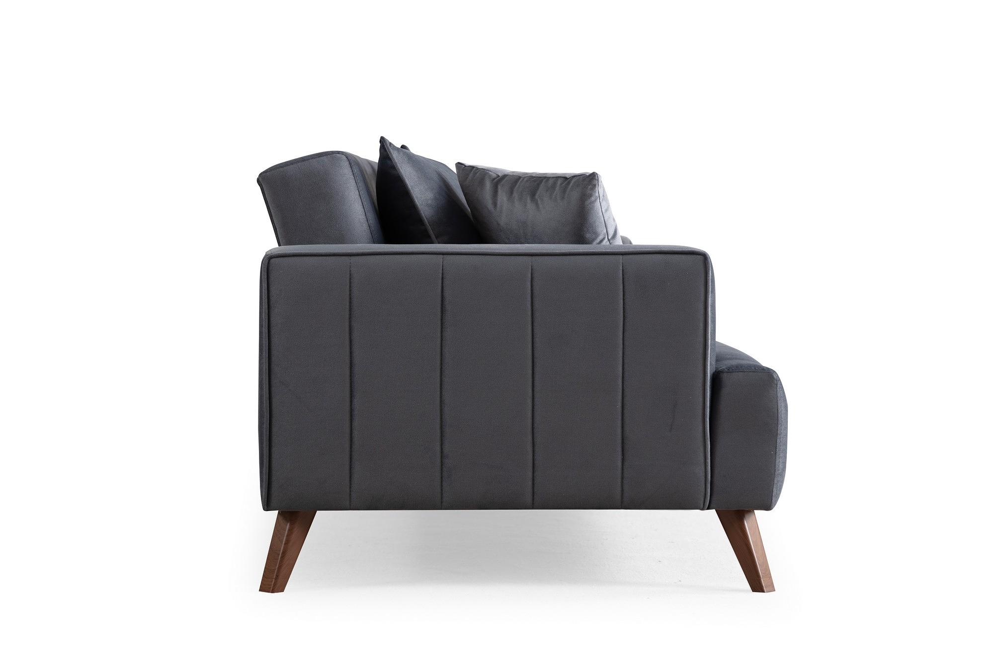 Buhara 3-Sitzer Sofa Dunkelgrau 6