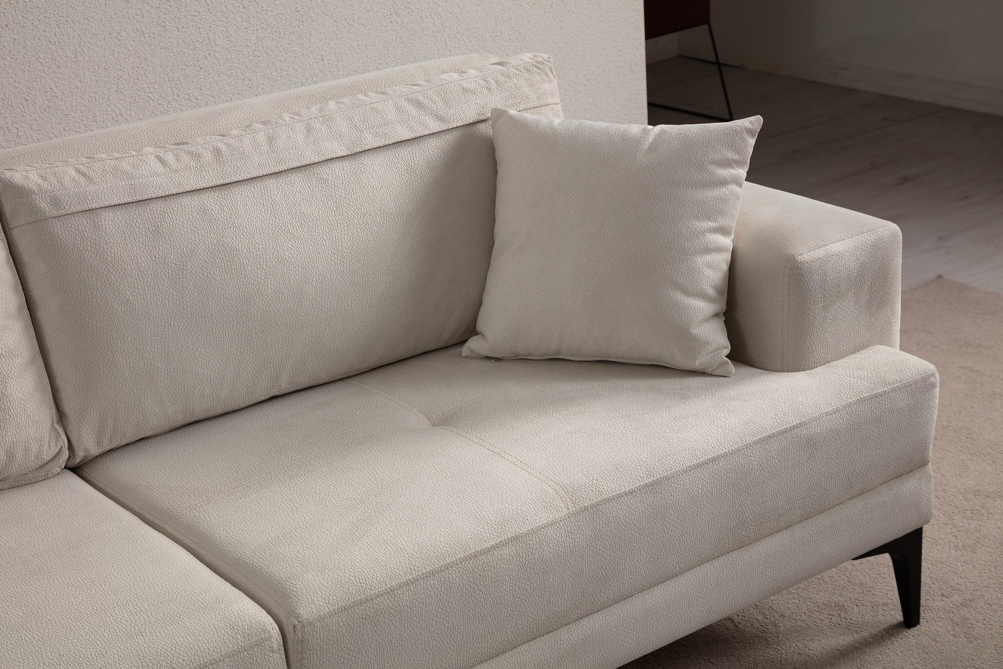 Astana 3-Sitzer Sofa Grau 7