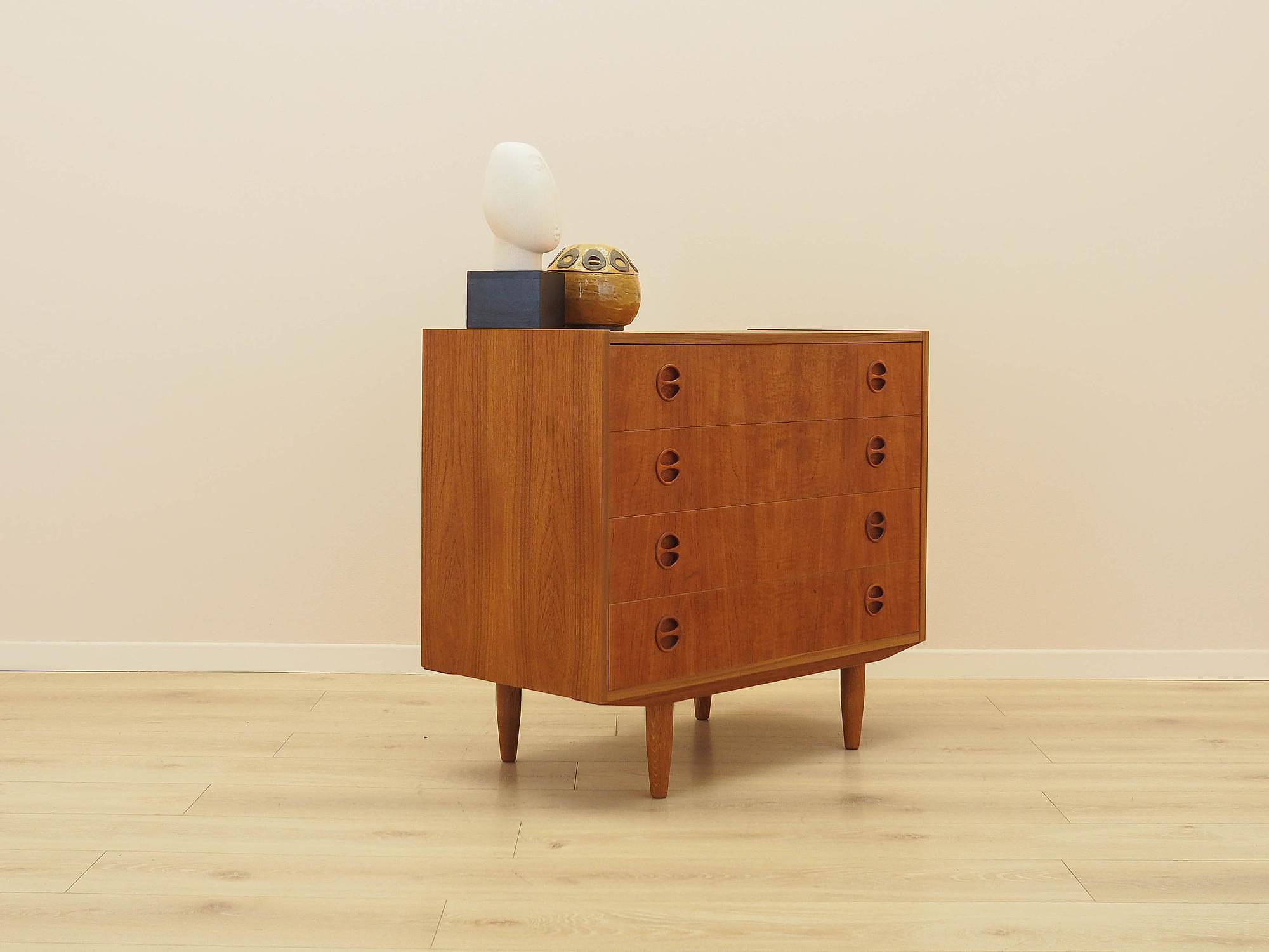 Teak Chest of Drawers 1970s 4