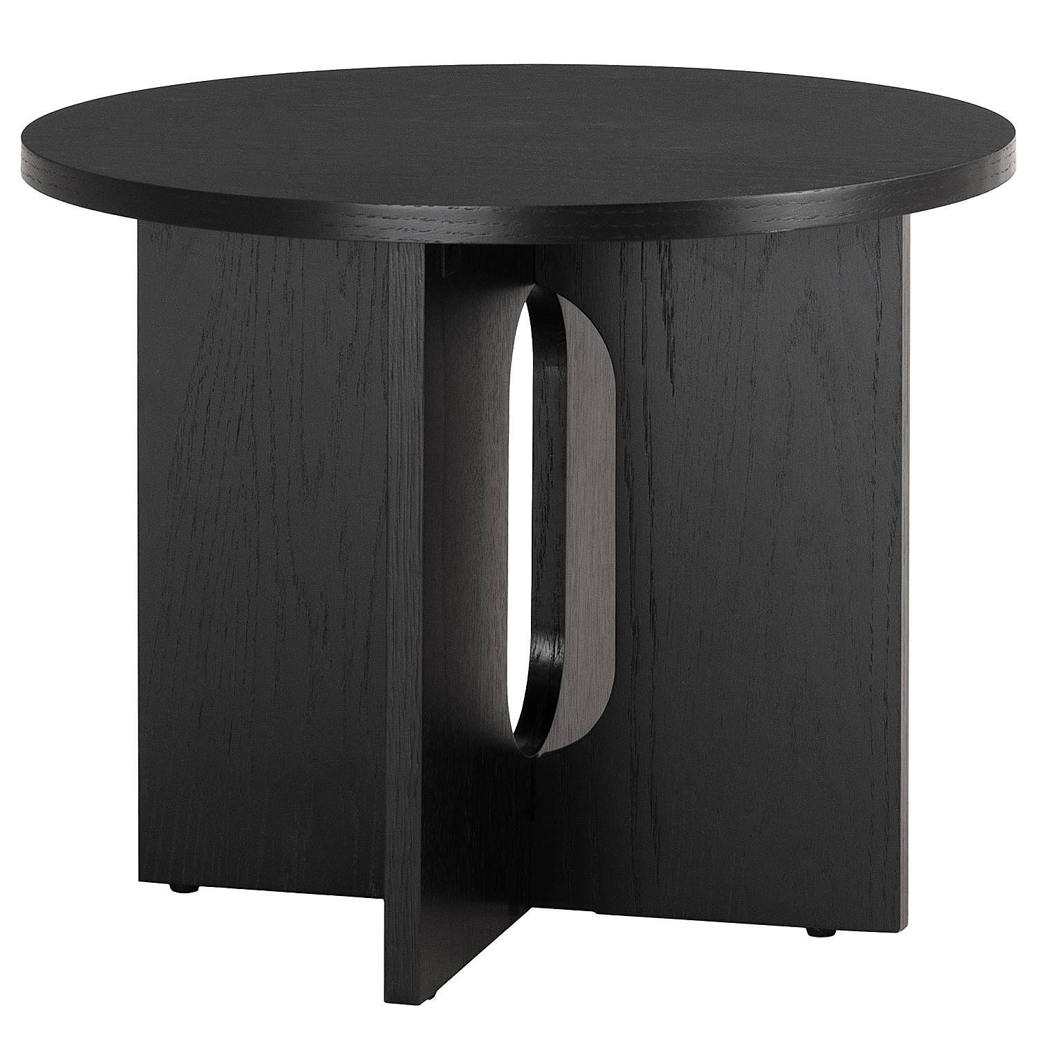 Beistelltisch MARVILA Eiche Schwarz 0