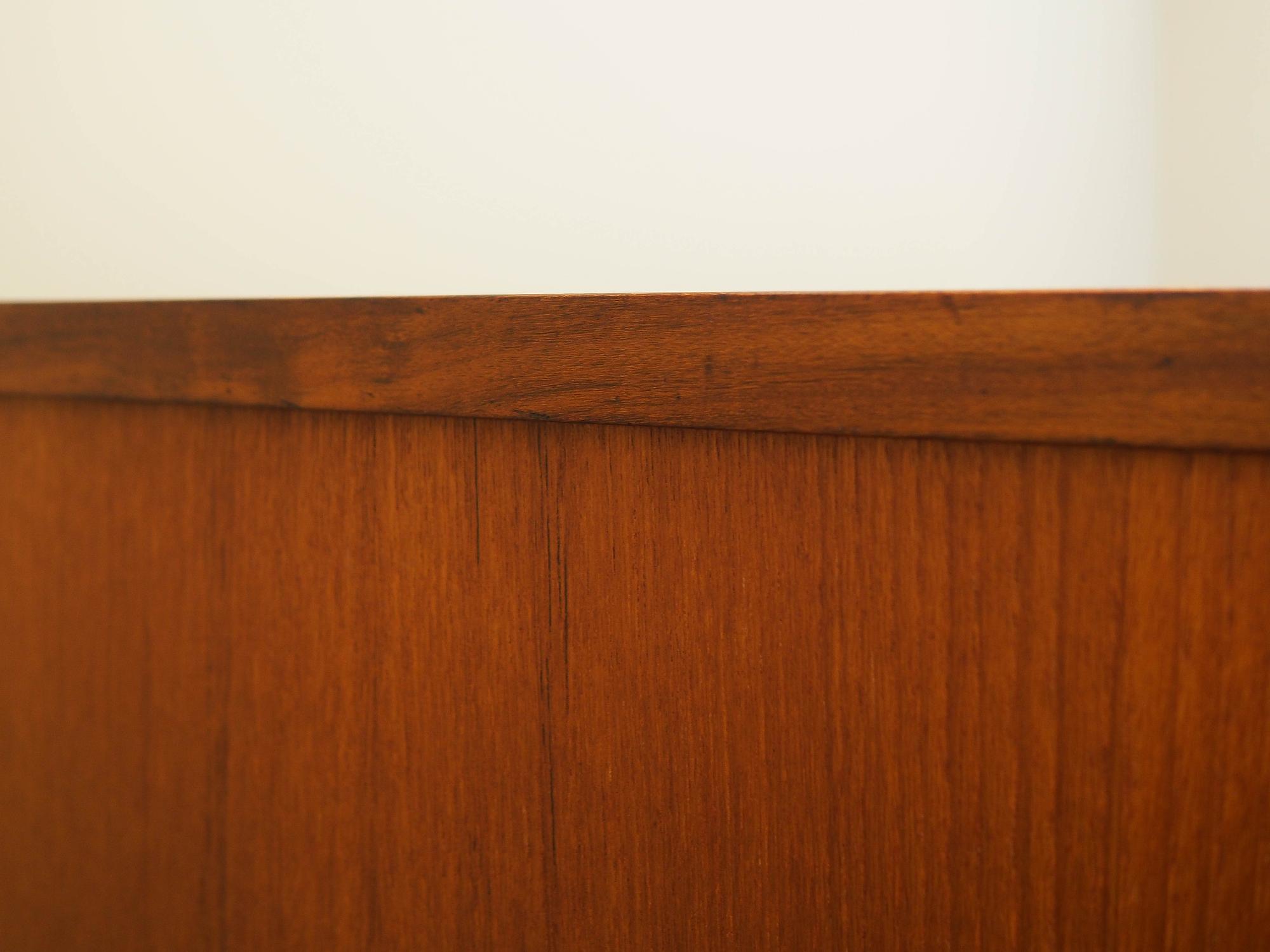 Teak cabinet Brown 1960s 7