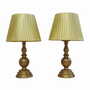 2x Vintage Metal Textile Gold 1970s 0