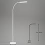 LED floor lamp Servo 1-light White 3