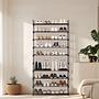 Hendren II Shoe Rack Metal Black 206 cm 2