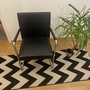 12x Jason 1500 Freischwinger Walter Knoll Leder Schwarz 0