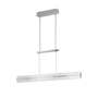 LED Pendelleuchte 2-flammig Kunststoff Aluminium 0