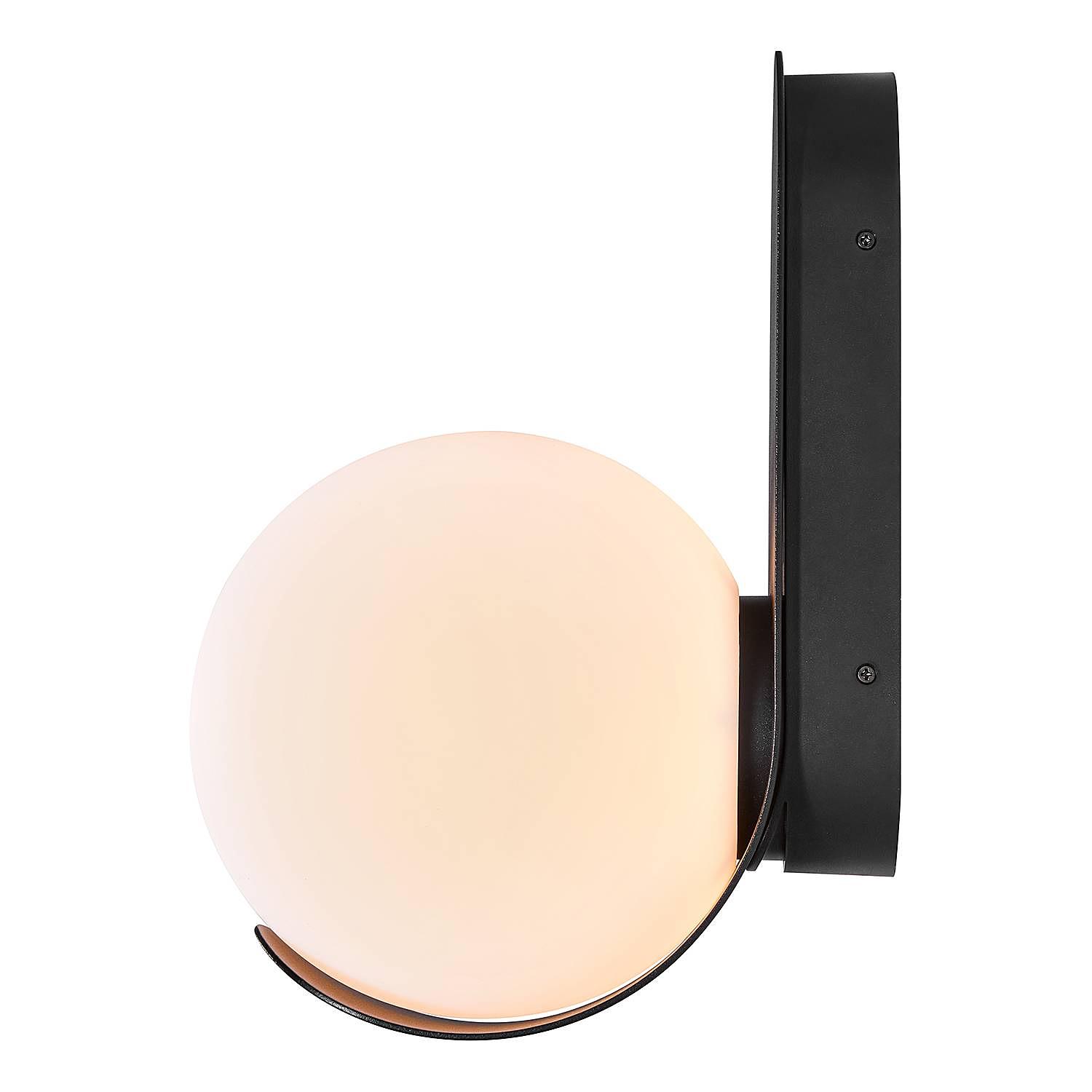Wall lamp Dalius Plastic Black 1-light 3
