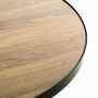Side table oak decor black 1