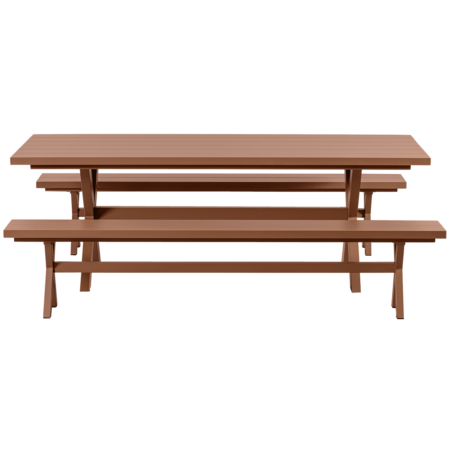 DELTA Picknicktisch Aluminium Terra 2