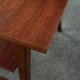 Teak Coffee Table Brown 1970s 6