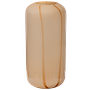 Arles Vase Glas Natur mit Streifen 0