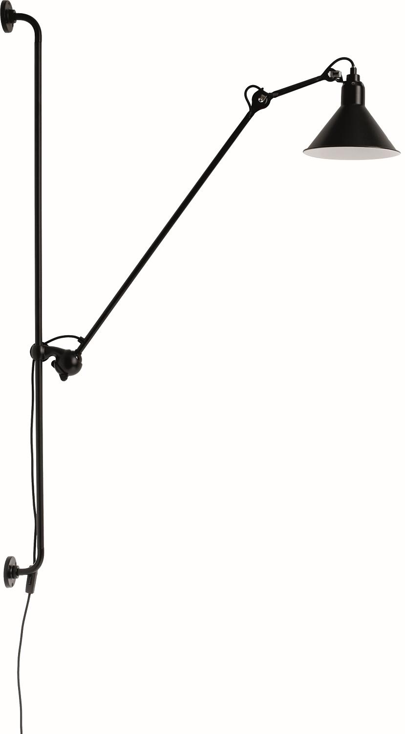 LAMPE GRAS N°214 Wandleuchte Schwarz 0