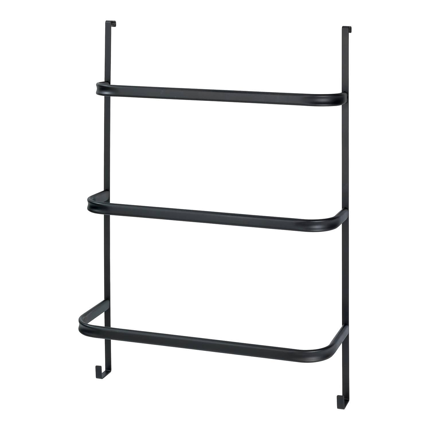 Irpinia Handtuchhalter Stahl Schwarz 1