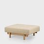 Alchemist Fußhocker Beige 0