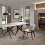 Sideboard aus Glas und Walnuss 3273 3