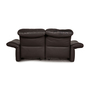 Enzo Sofa 2-Sitzer mit Liegefunktion Leder Anthrazit  9