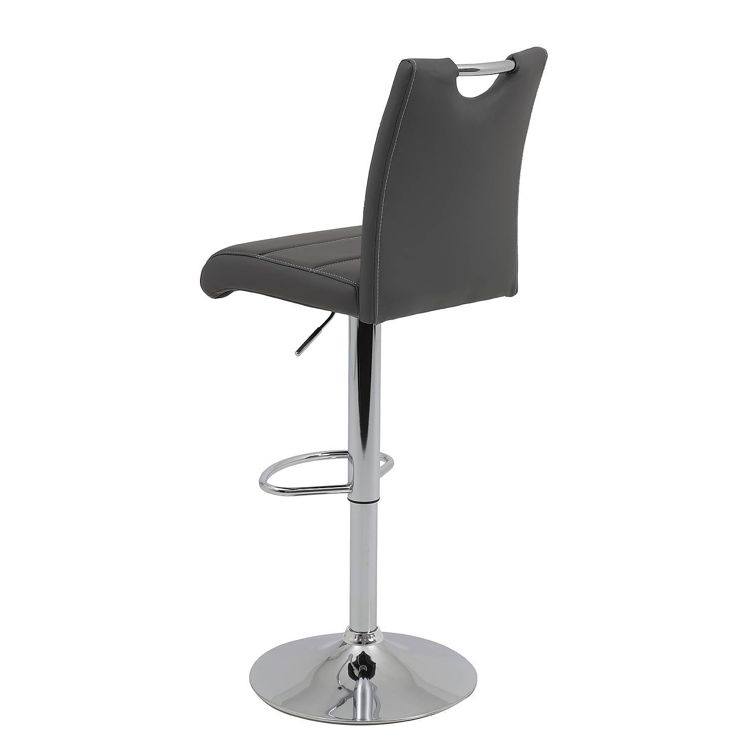 2x Malte Barhocker Dunkelgrau 3